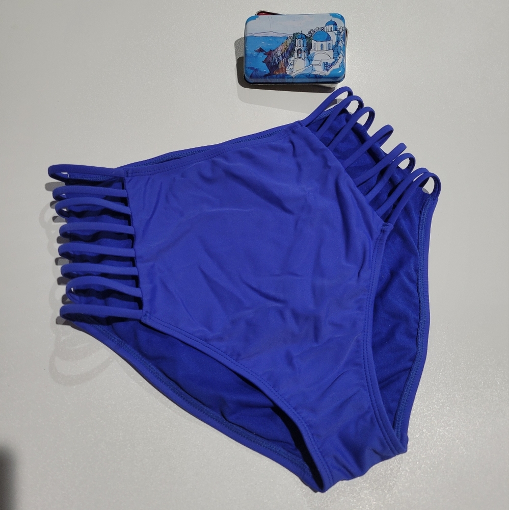 High waist swim bottoms